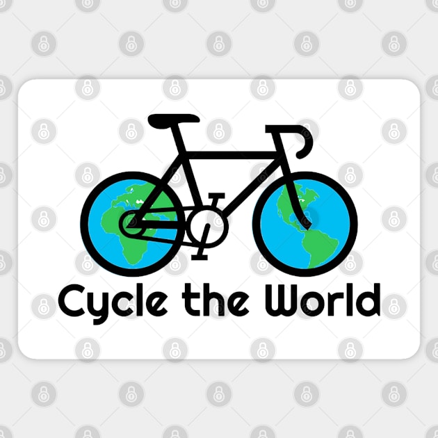 Cycle The World V2 Magnet by L'Appel du Vide Designs by Danielle Canonico